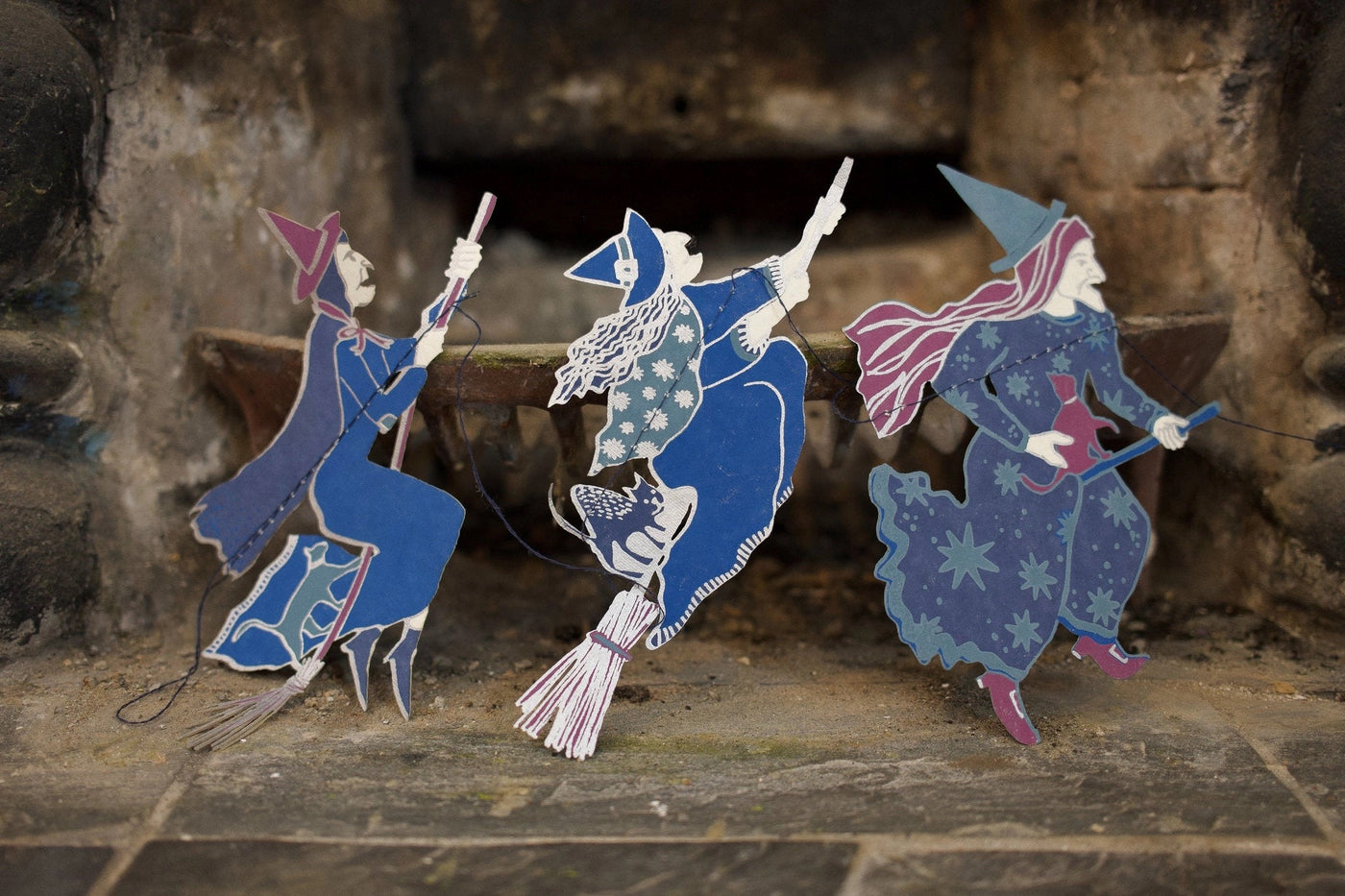 Wicked Witches Sewn Garland