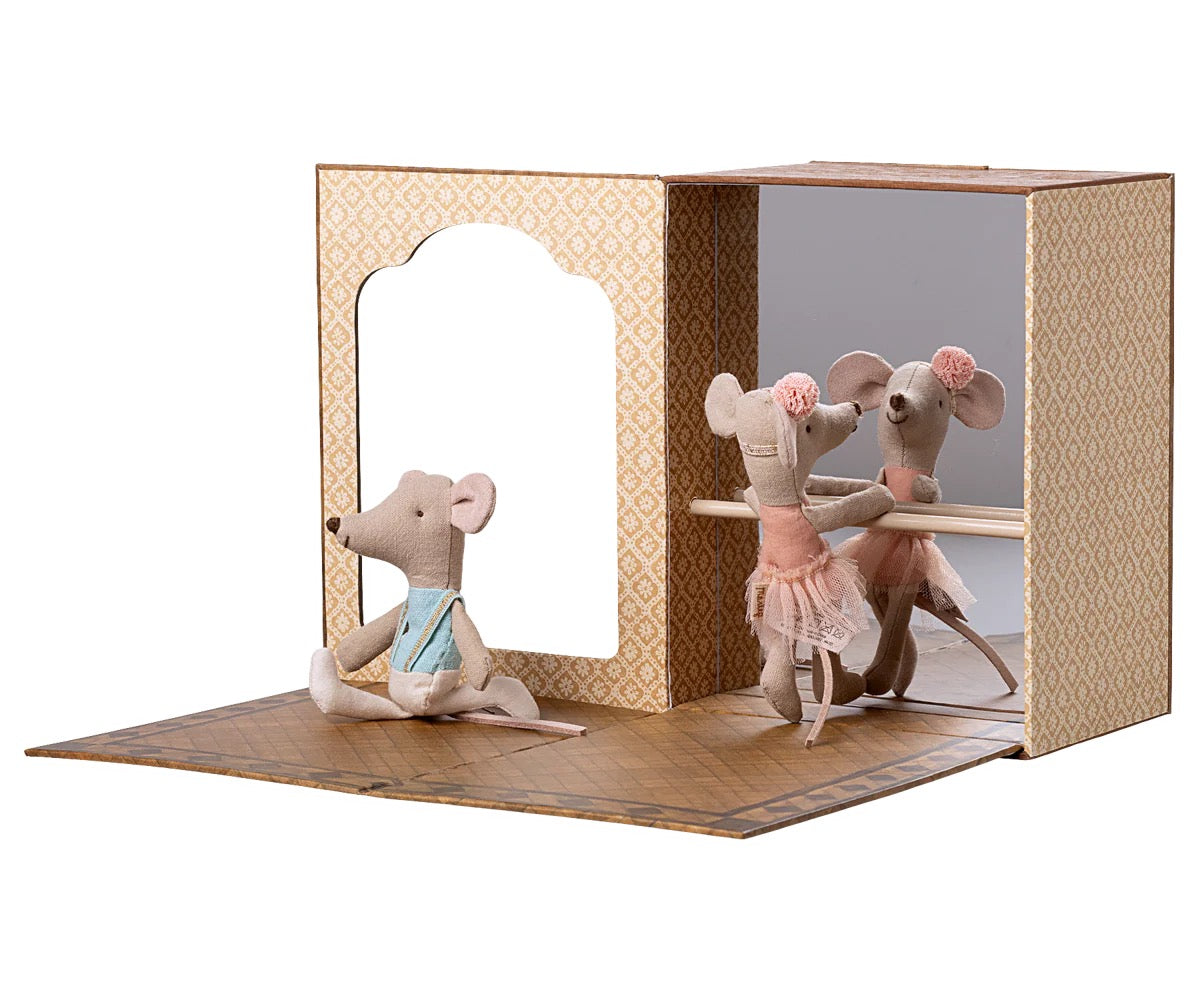 Ballet Mice in Dance studio, Little Sister