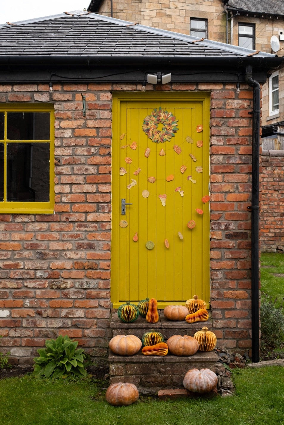 Mushroom Sewn Garland