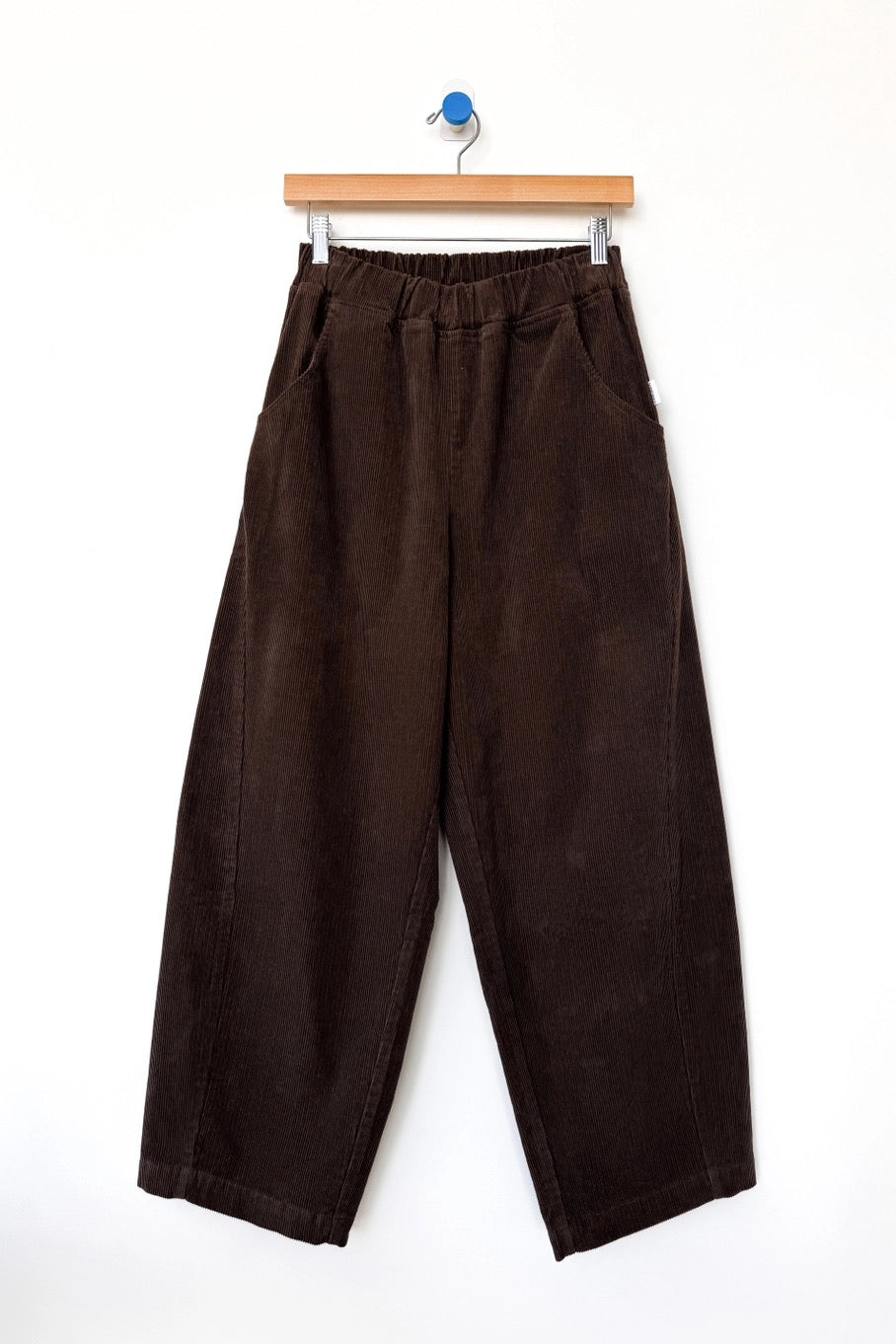 Corduroy Arc Pants - Chocolate