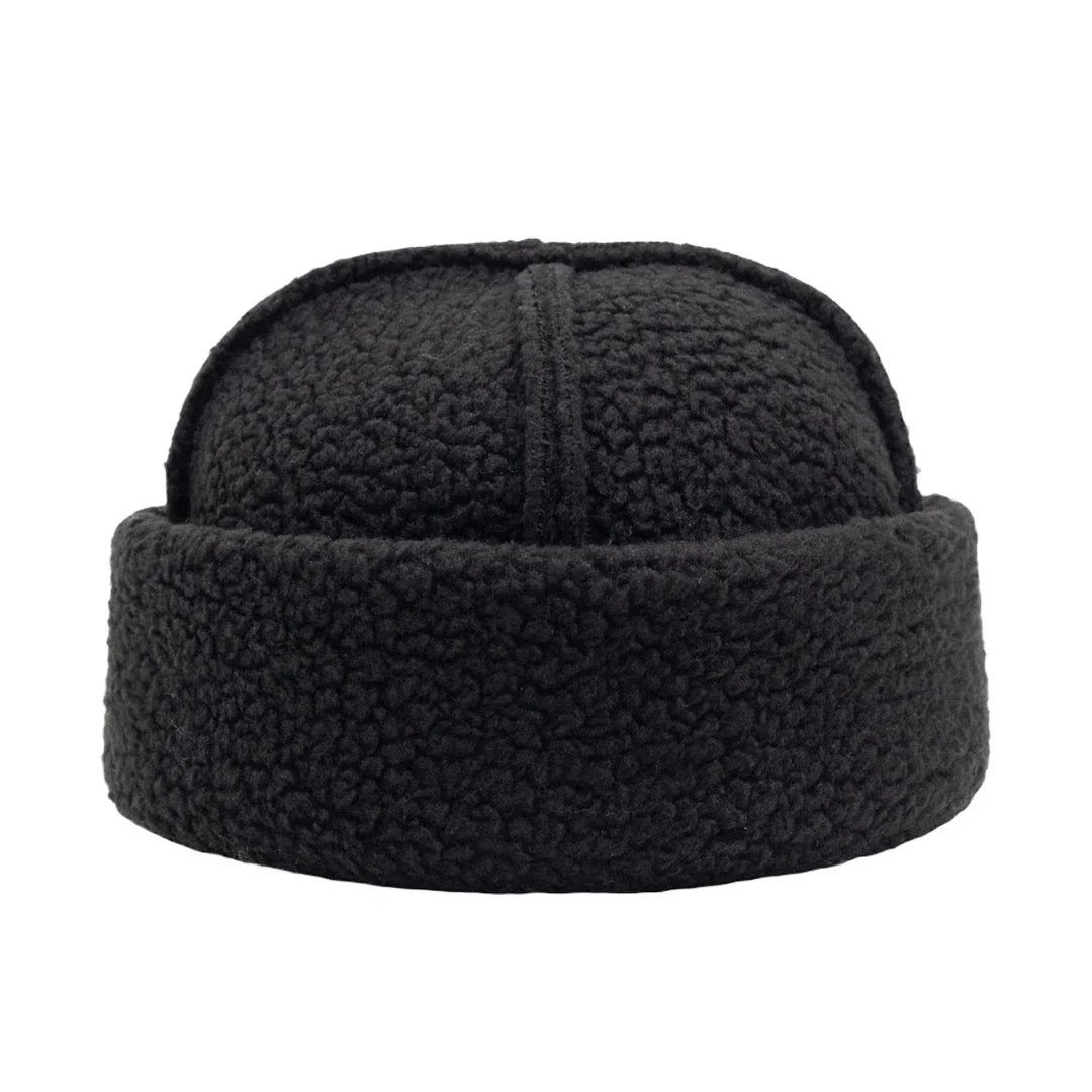 Sherpa Fleece Toque - Black