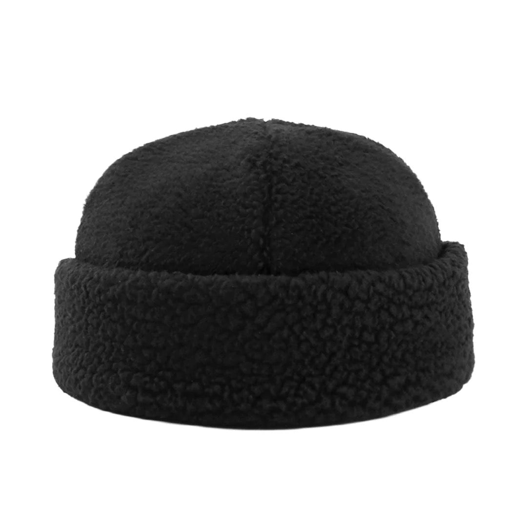 Sherpa Fleece Toque - Black