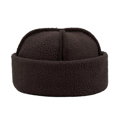 Sherpa Fleece Toque - Brown