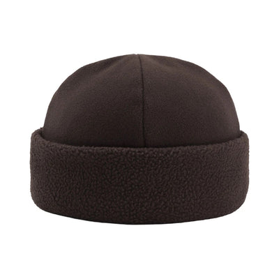 Sherpa Fleece Toque - Brown