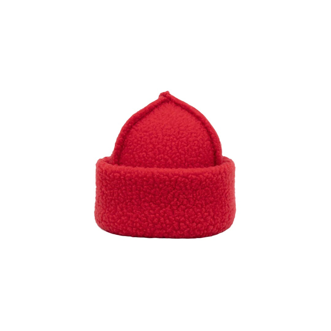 Bébe Sherpa Fleece Toque - Red