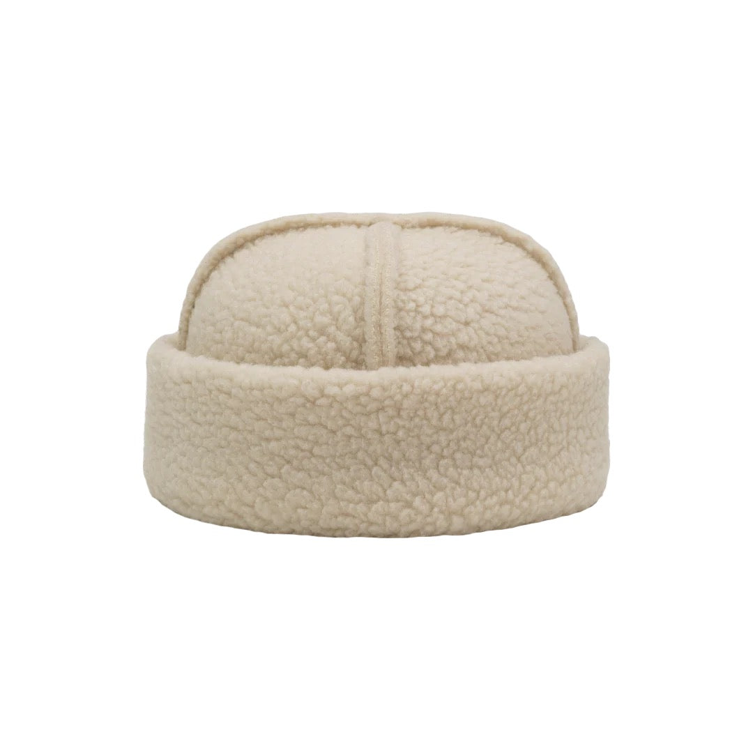 Toddler Sherpa Fleece Toque - Creme