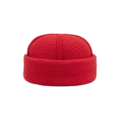 Toddler Sherpa Fleece Toque - Red