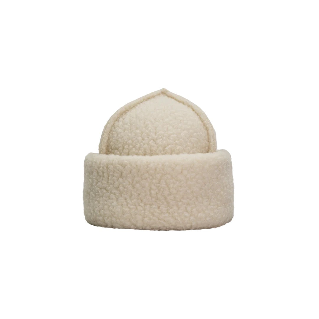 Bébé Sherpa Fleece Toque - Creme
