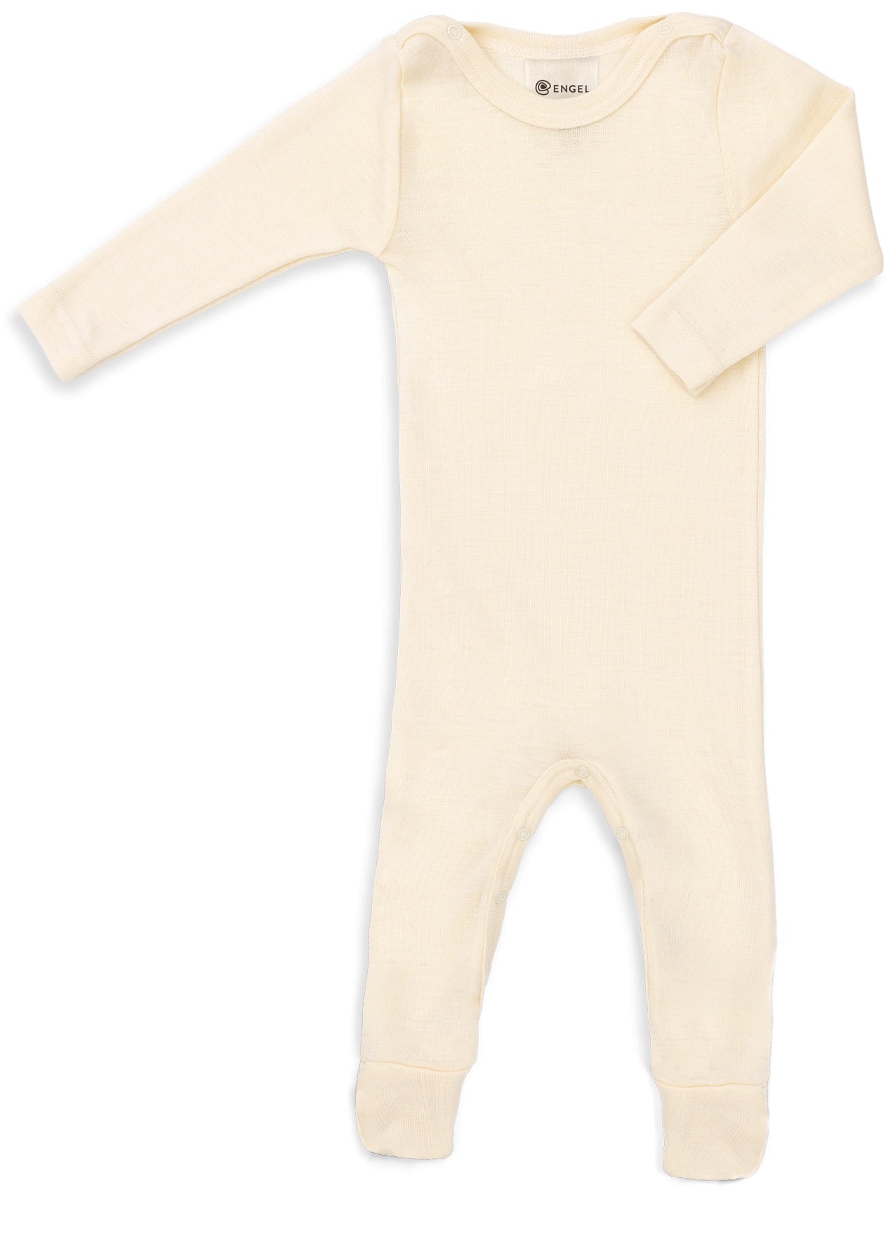 Footed Baby Sleep Overall - Natural