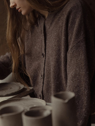 Giséle Cardigan - Sable