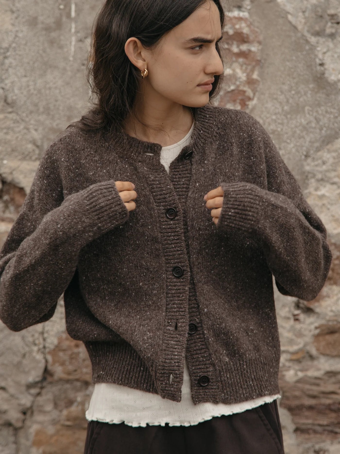 Giséle Cardigan - Sable