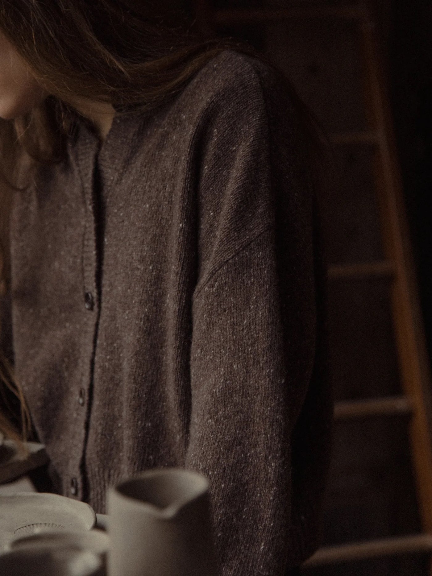 Giséle Cardigan - Sable