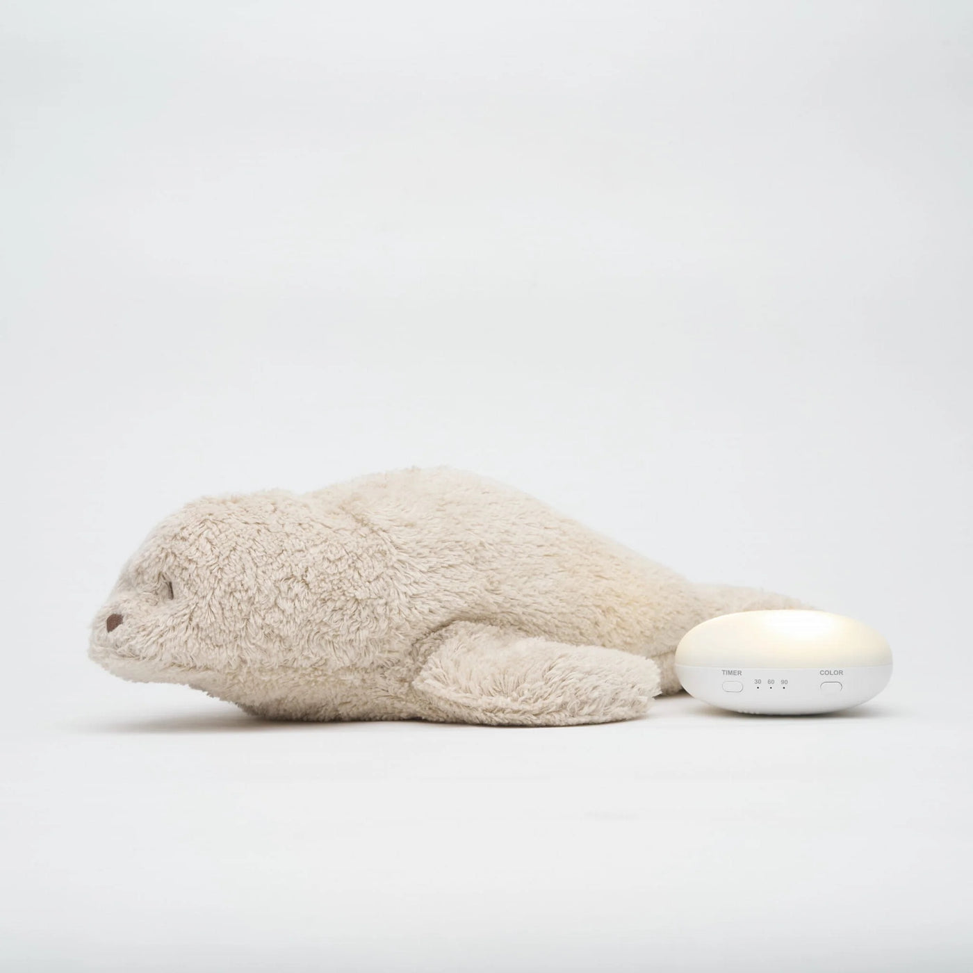 Moonie Organic Humming Seal With Lamp - Sand