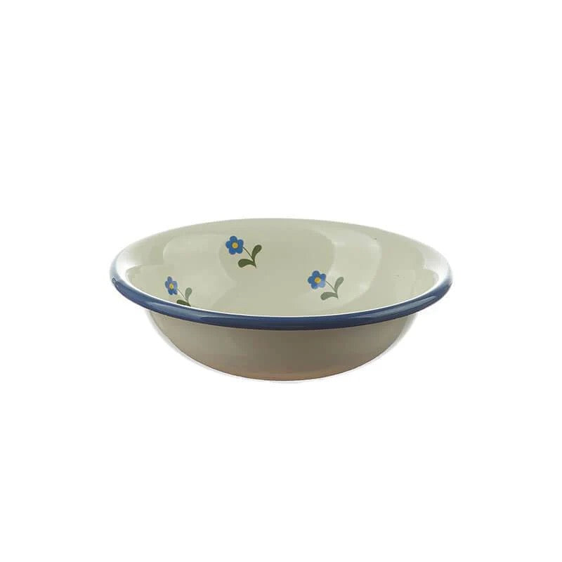 Floral Enamel Children’s Bowl