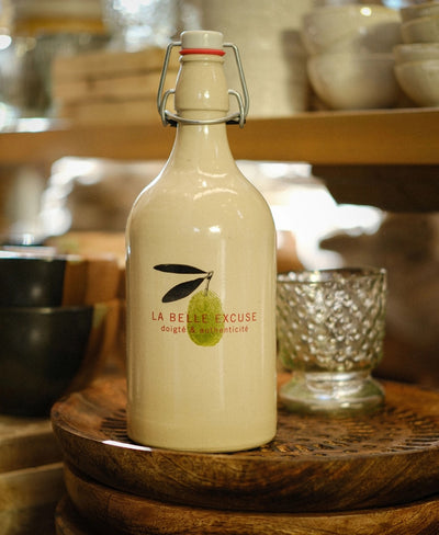 Ceramic Cruet, Extra Virgin Olive Oil 500mL