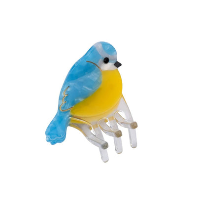 Mini Blue Tit Hair Claw
