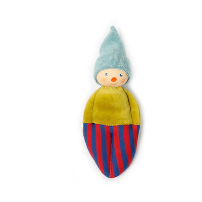 Organic Terry Baby Rattle - Clown