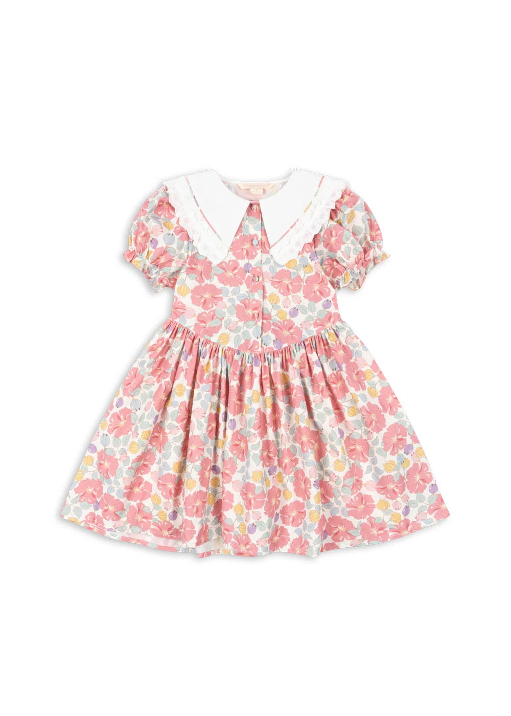 Coeur Collar Dress - Fleur Anglaise