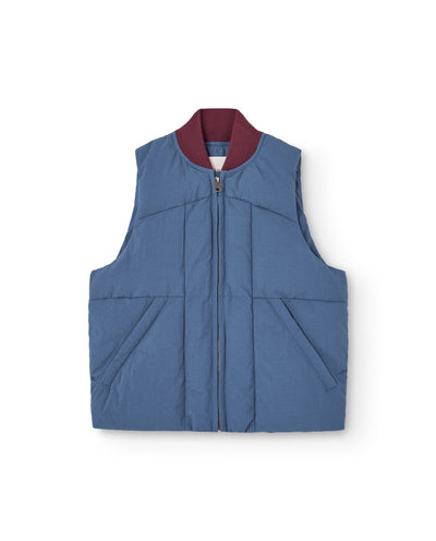 Blue-Grey Lobster Puffer Vest