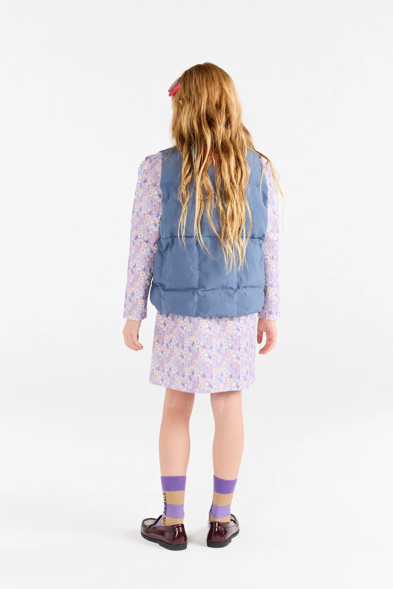 Blue-Grey Lobster Puffer Vest