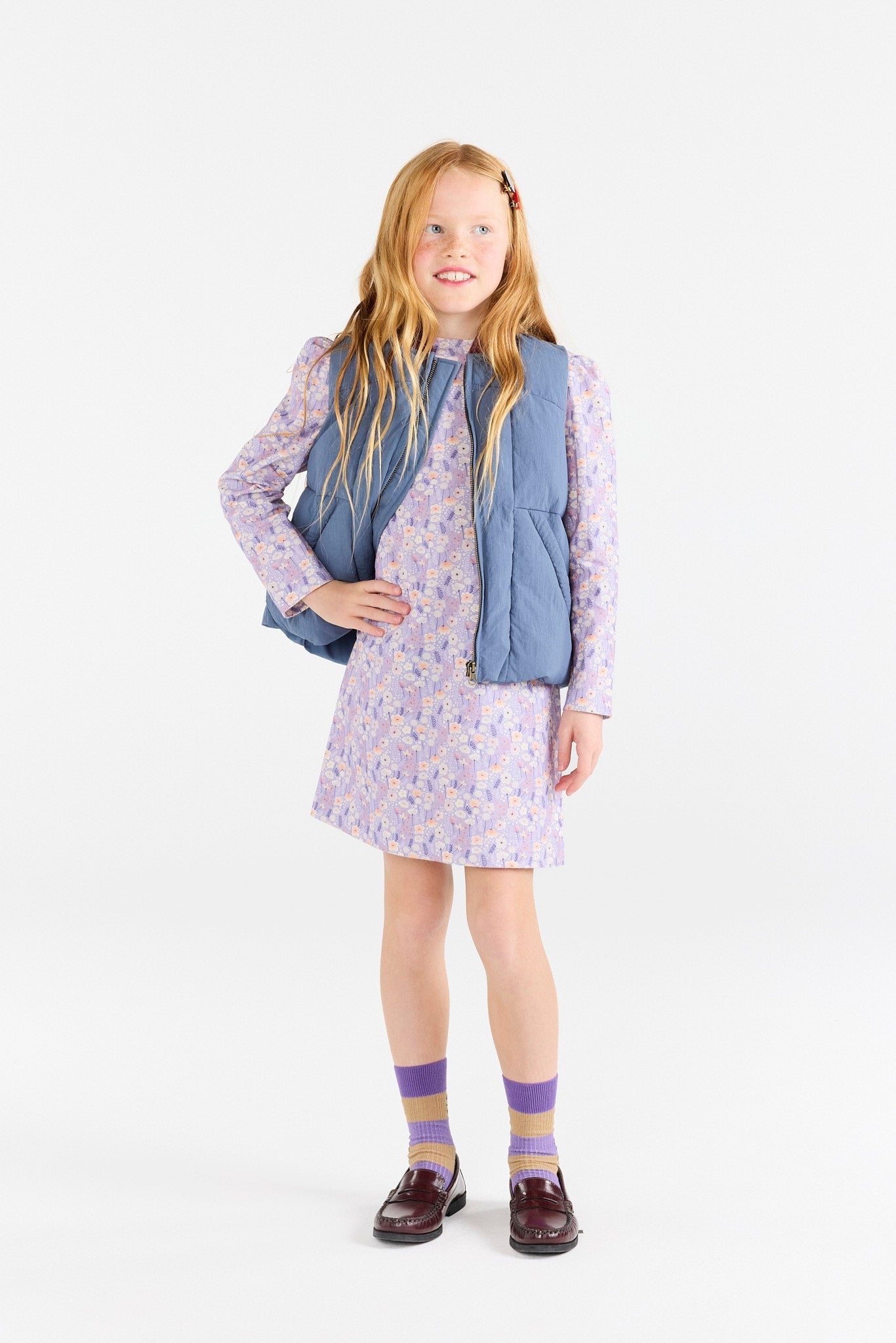 Blue-Grey Lobster Puffer Vest