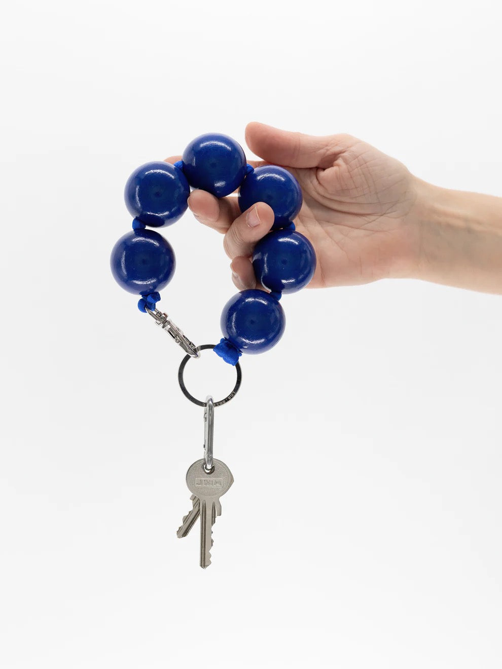 XL Perlen Short Keychain - Blue