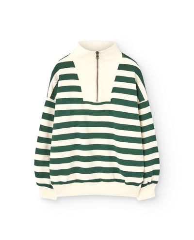 Stripes Green Blowfly Sweatshirt