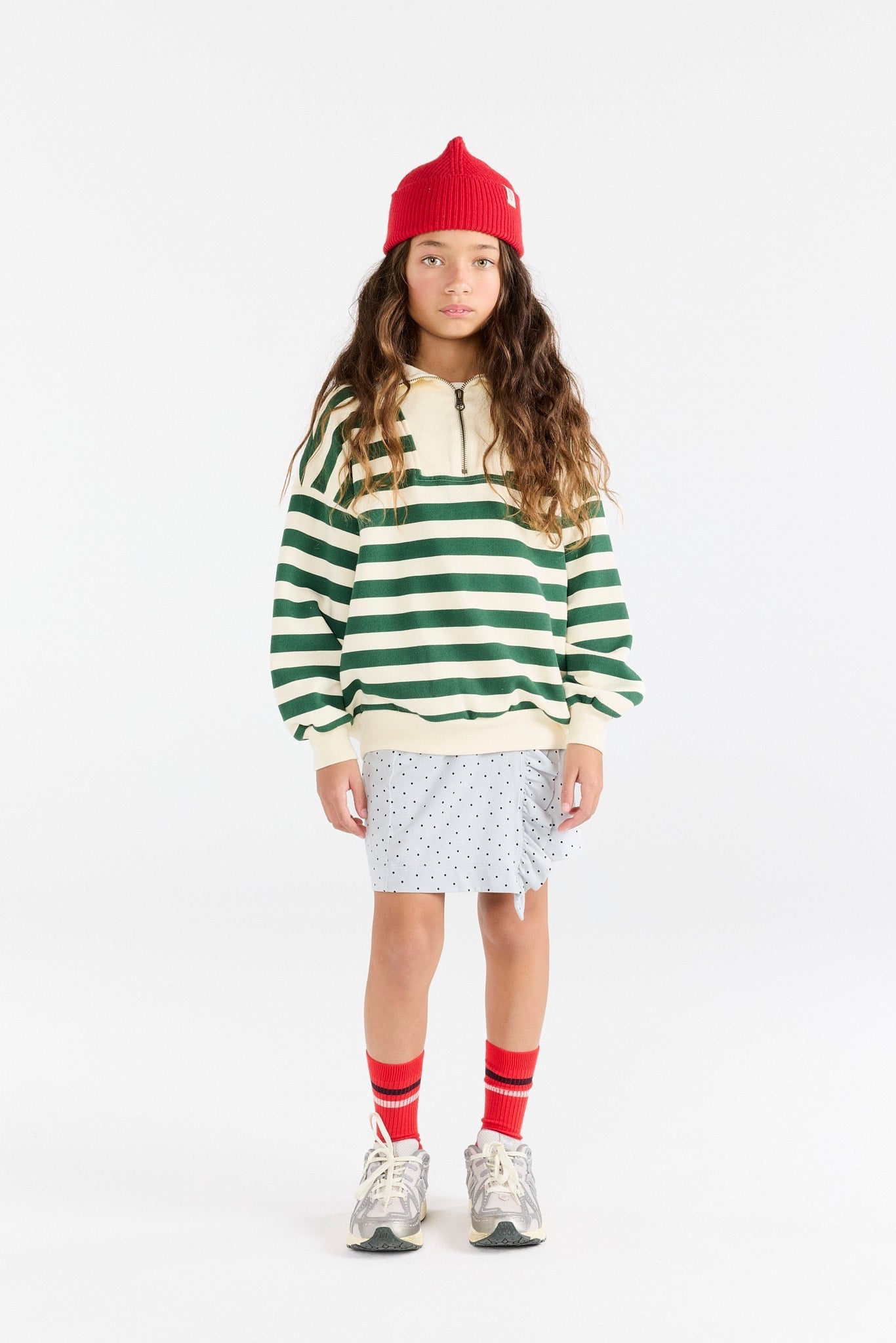 Stripes Green Blowfly Sweatshirt