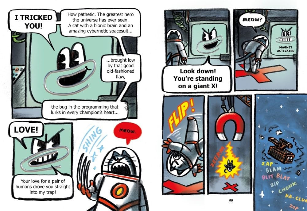 The First Cat in Space and the Wrath of the Paperclip (Book 3)
