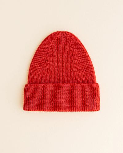 Adult Beanie Fonzie - Red