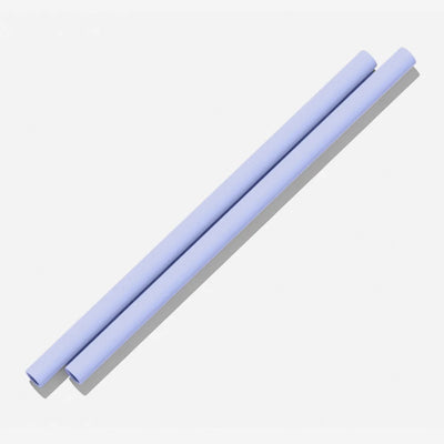 Silicone Straws, 2-Pack - Iris
