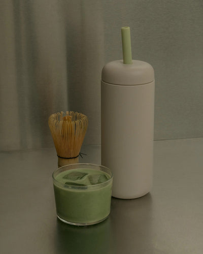 Silicone Straws, 2-Pack - Butter