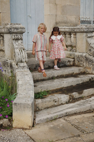 Coeur Collar Dress - Fleur Anglaise