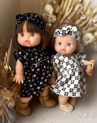 Minikane + Rylee + Cru — Fiona Dress & Headband Set