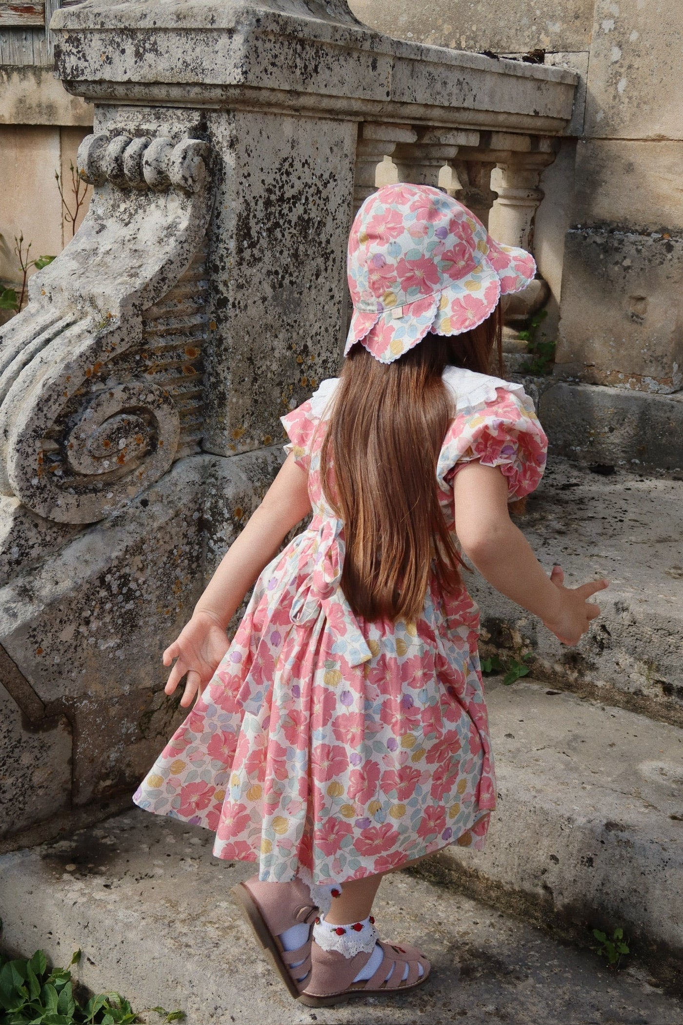 Coeur Collar Dress - Fleur Anglaise