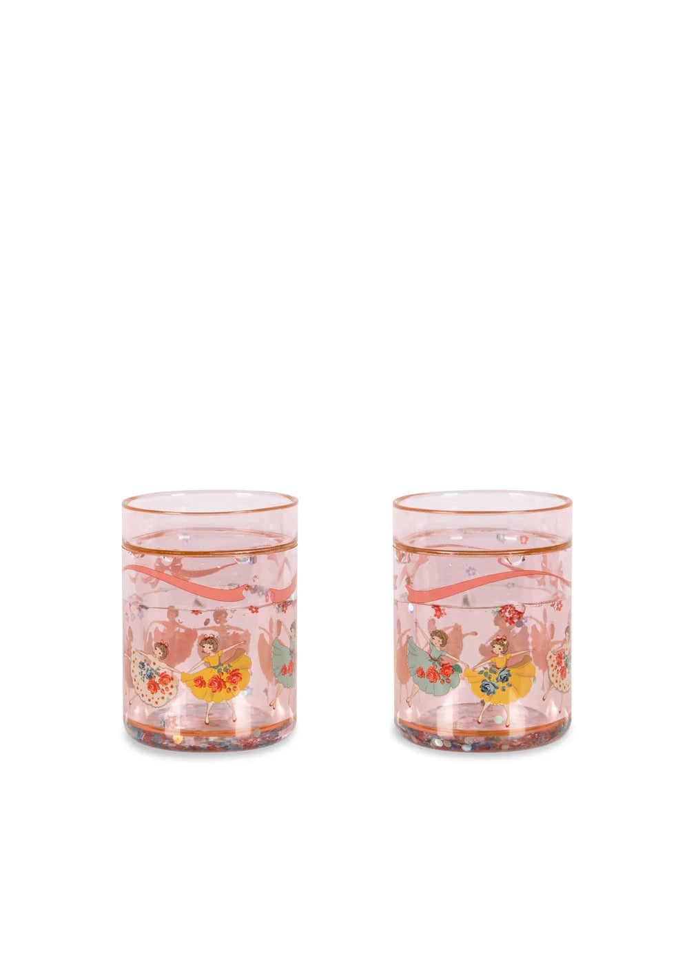 Two Pack Glitter Cups - Tip Toe Twinkle