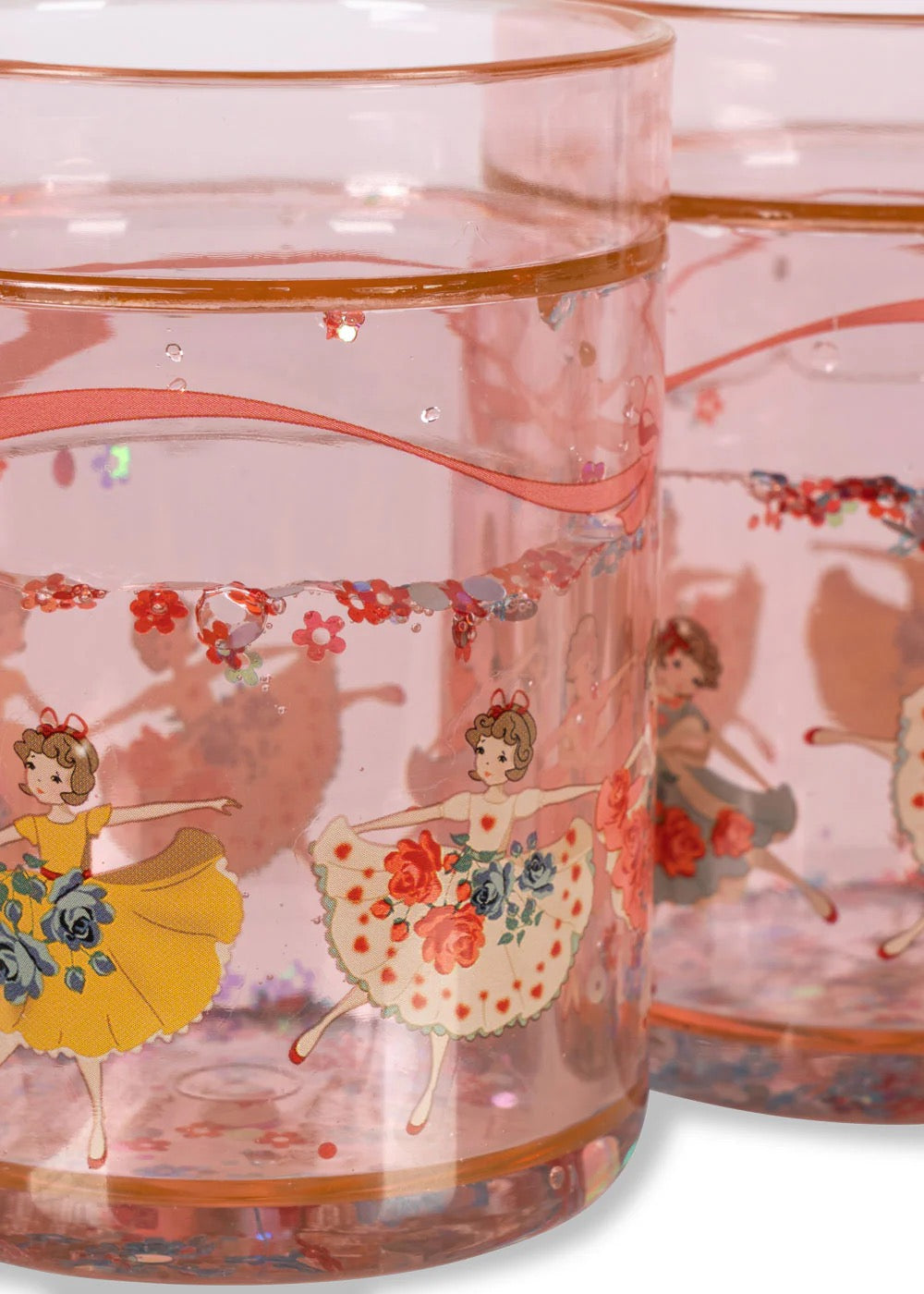 Two Pack Glitter Cups - Tip Toe Twinkle