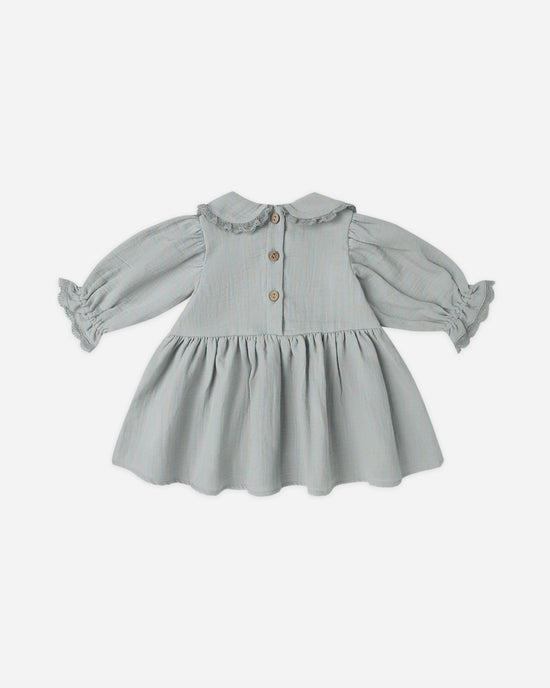 Marisol Dress - Steel Blue