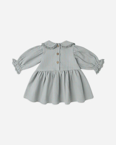 Marisol Dress - Steel Blue