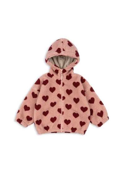 Jody Teddy Hoodie - Coeur Mellow