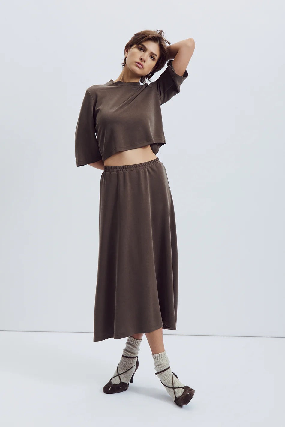 Joan Skirt - Khaki