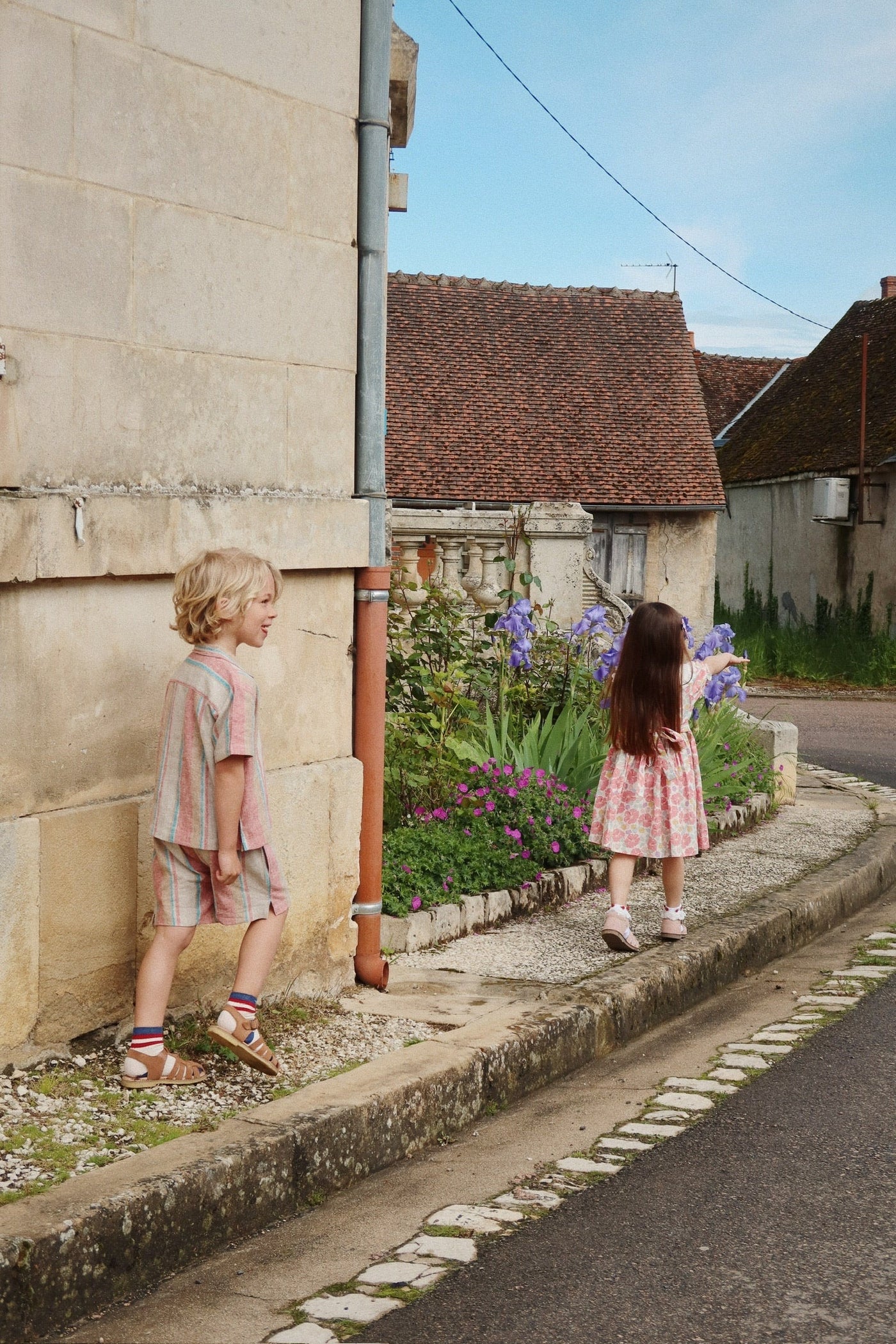 Coeur Collar Dress - Fleur Anglaise