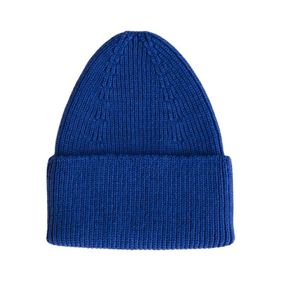 Adult Beanie Fonzie - Cobalt