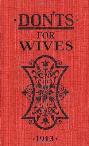 Don'ts for Wives