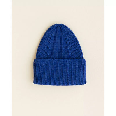 Adult Beanie Fonzie - Cobalt