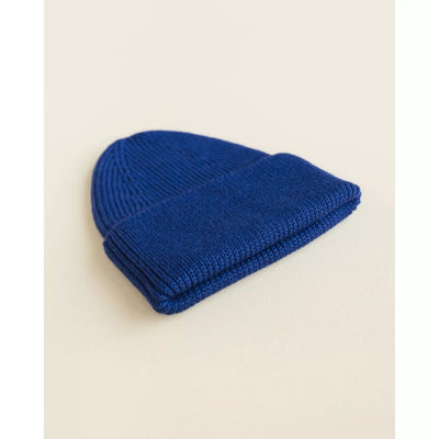 Adult Beanie Fonzie - Cobalt