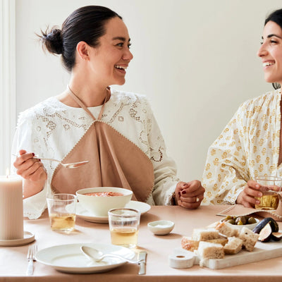 Trellis Napkins in Dune - Set of Two