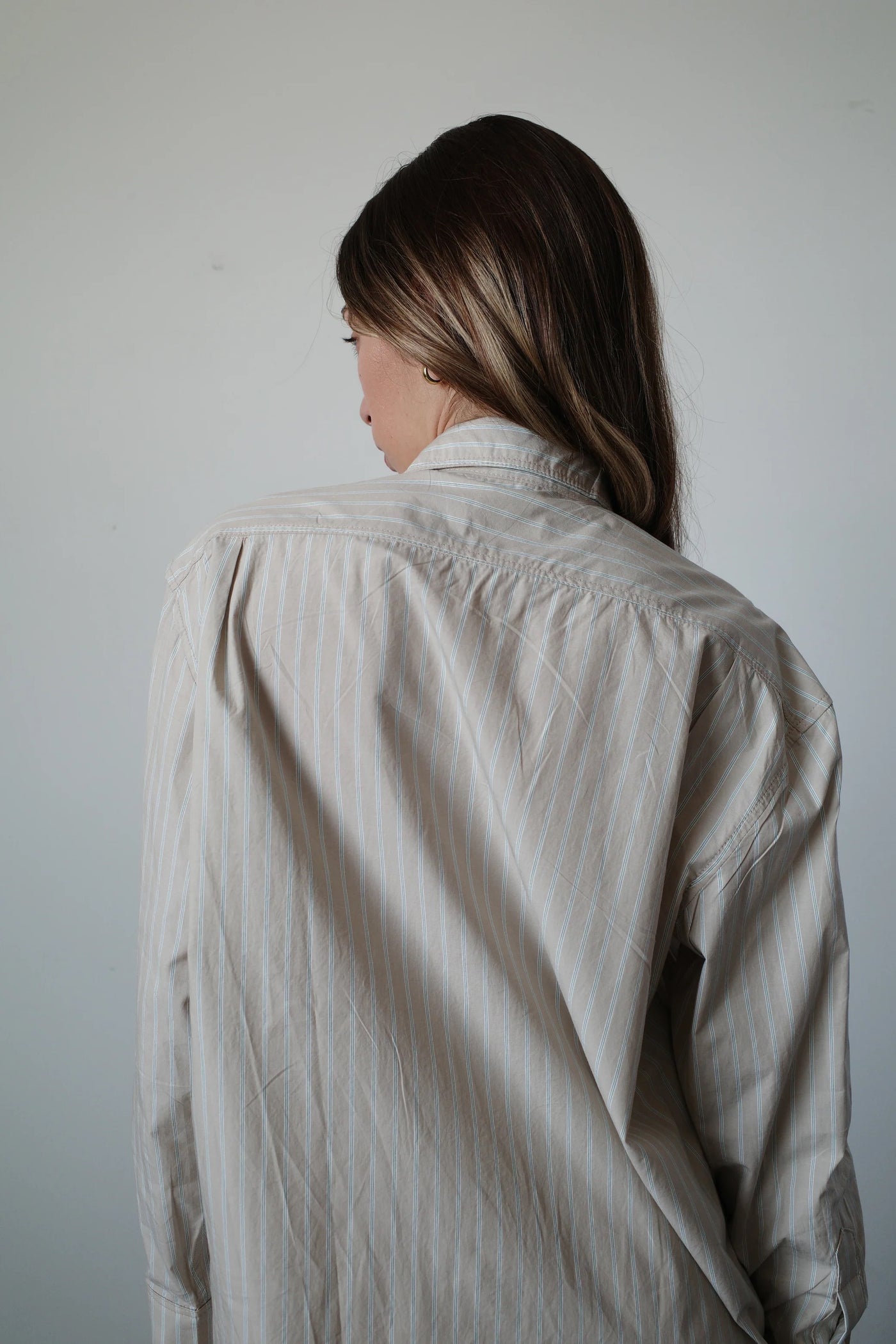 Leon Button Down - Tonal Stripe