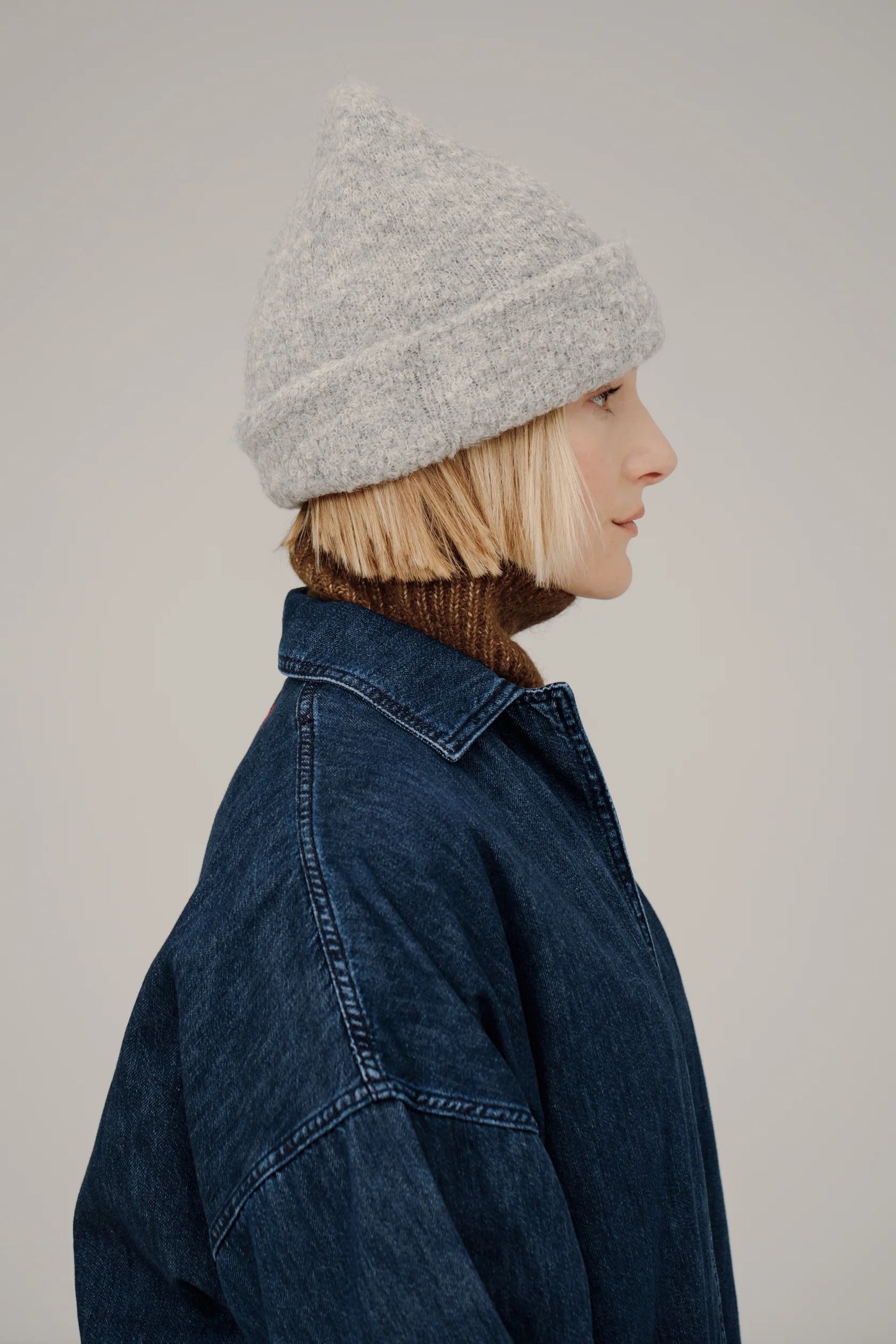 Remi Beanie in Fog