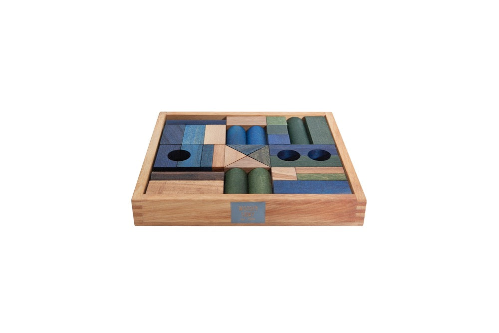 Wooden Cold Blocks In Tray - 30 pcs
